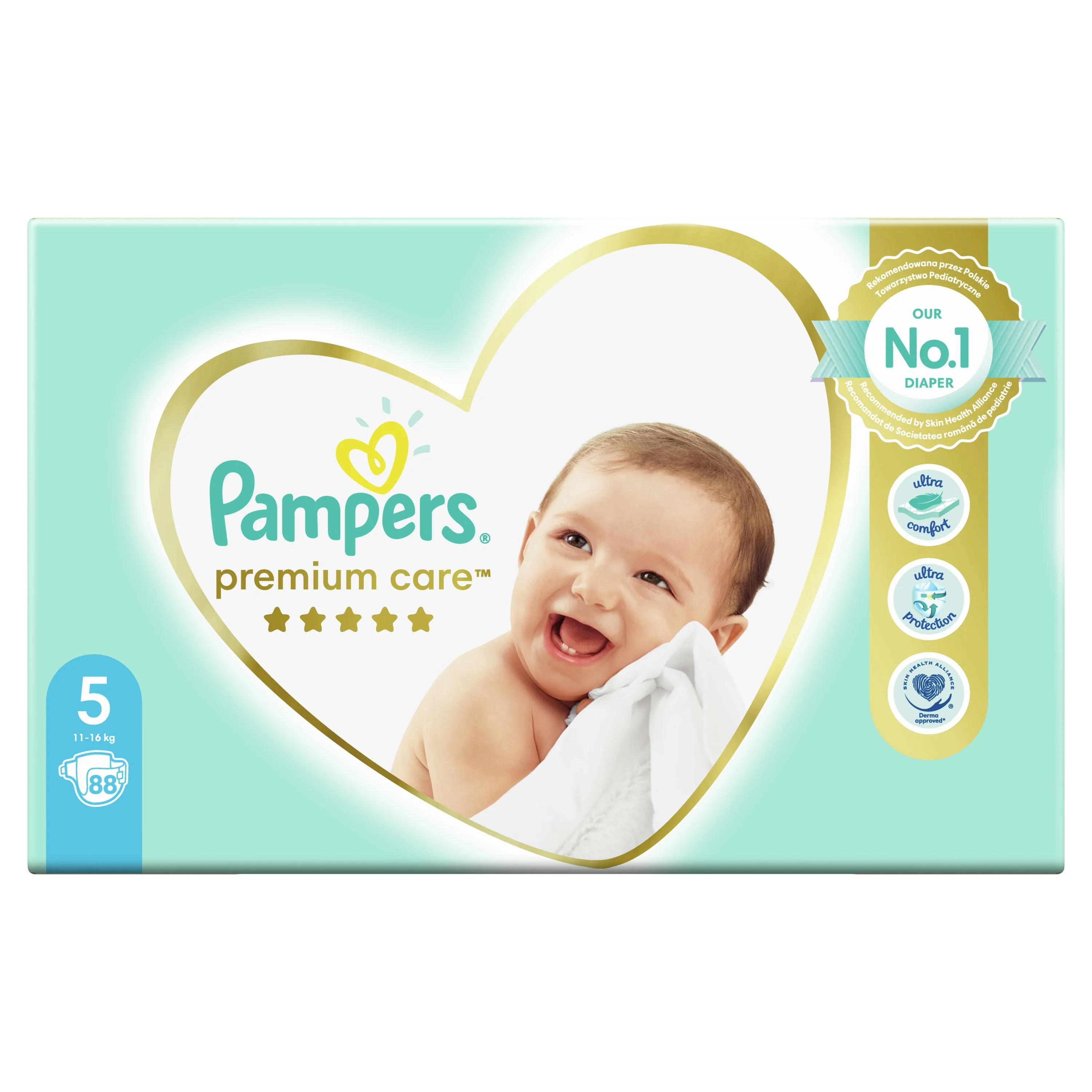 Pampers Premium Care 5 Junior (11-16kg) Jumbo Pack