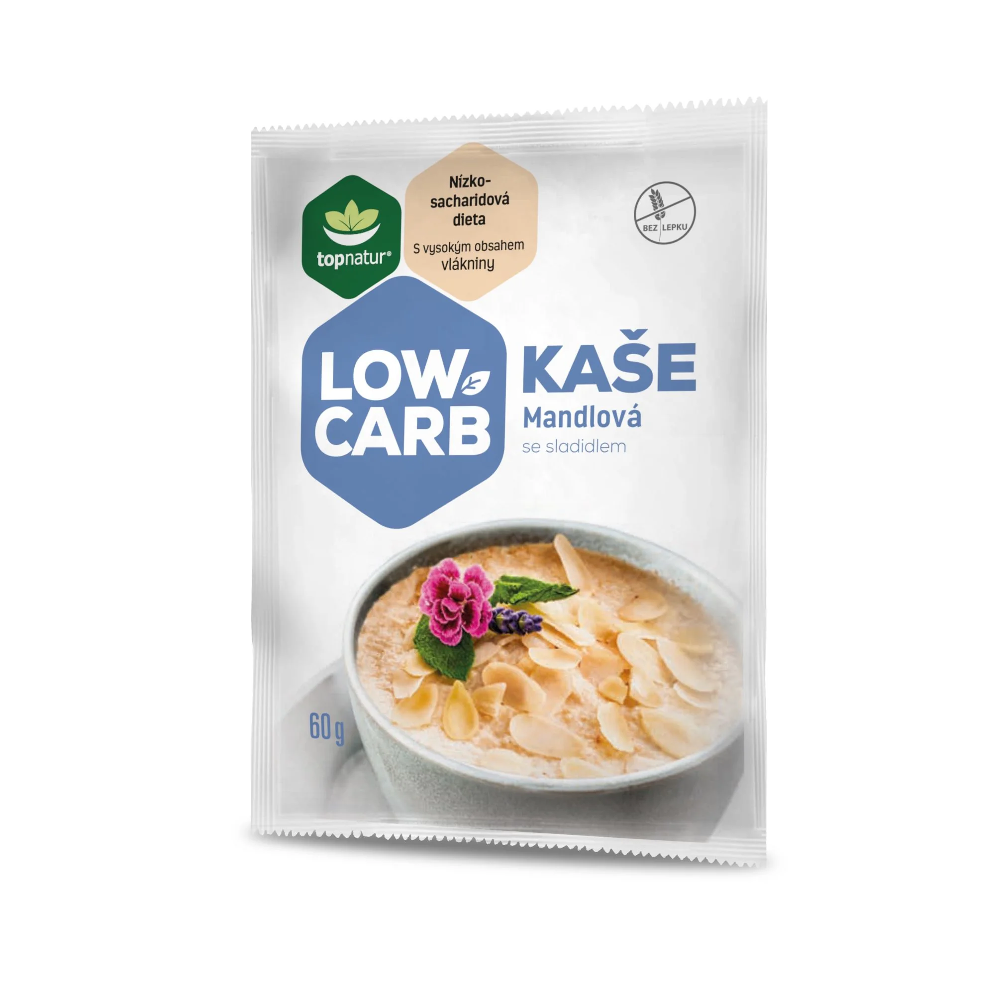 topnatur LOW CARB KAŠA Mandľová