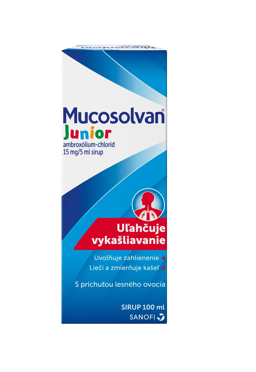 Mucosolvan Junior sirup 100 ml 1×100 ml, liek
