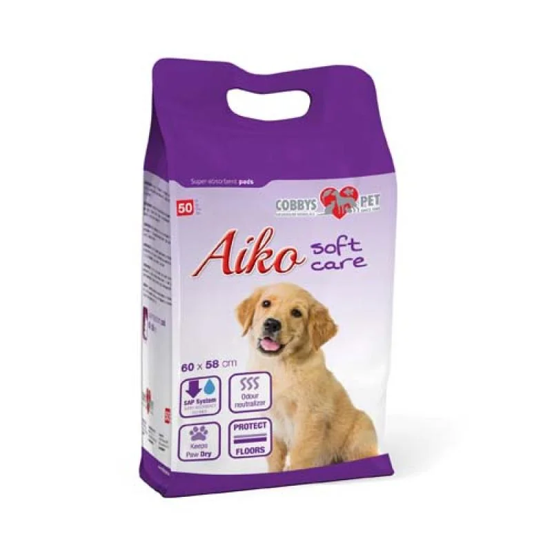 AIKO Soft Care 60x58cm 50ks plienky pre psov 