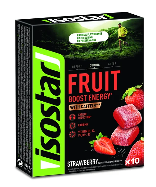 Isostar želé FRUIT BOOST COFFEIN