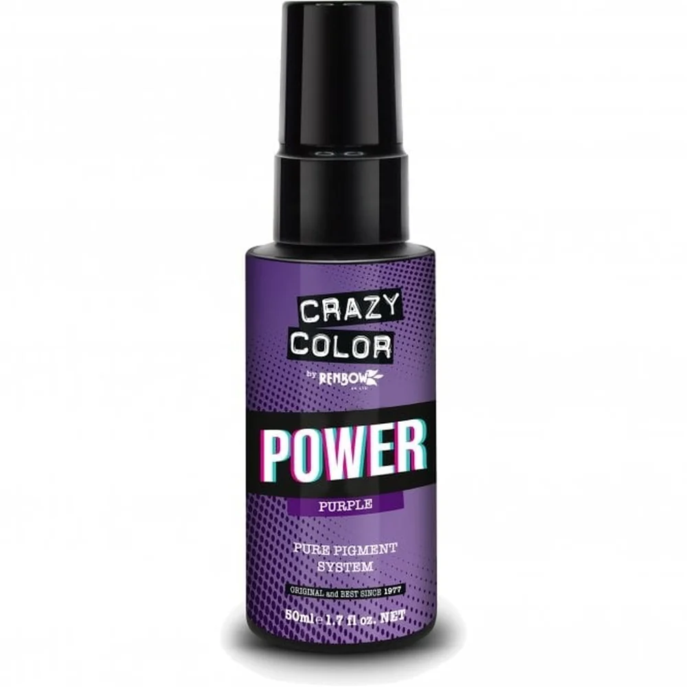 Crazy Color Power Pure Pigments Purple 50ml