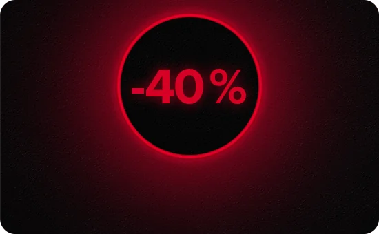 Zľava až do -40 %