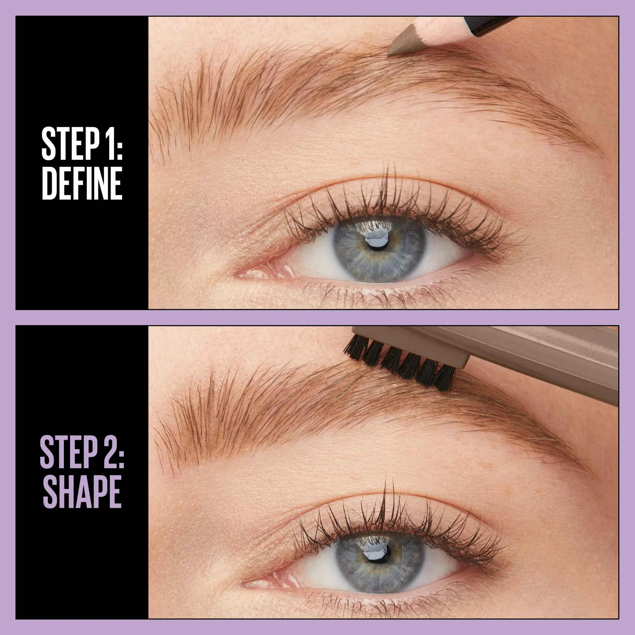 Maybelline New York Express Brow Shaping Pencil 02 Blonde 1×1 kus, gélová ceruzka na obočie