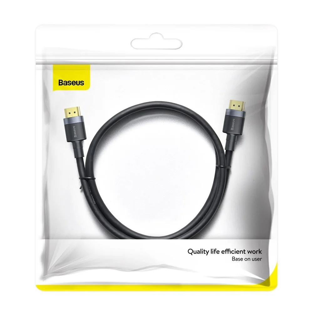 Baseus Cafule kábel HDMI 2.0 4K 3D 2m, čierny 