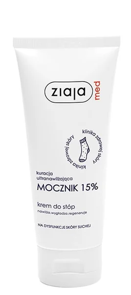 Ziaja Med Urea - krém na chodidlá s 15% ureou na dysfunkcie suchej kože100ml