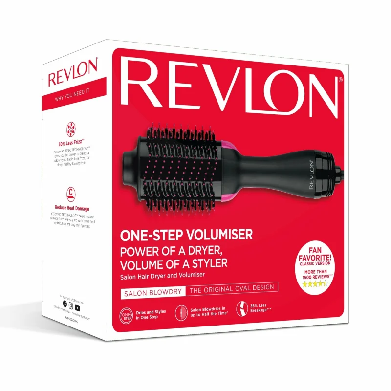 REVLON PRO COLLECTION  RVDR5222 Okrúhla kefa na vlasy s funkciou fénu a ionizáciou 