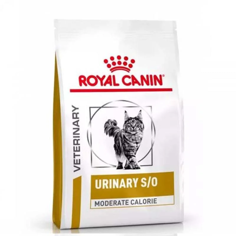 ROYAL CANIN VHN CAT URINARY S/O MODERATE CALORIE 3,5kg -suché krmivo pre mačky s nadváhou, ktoré rozpúšťa struvitové kamene