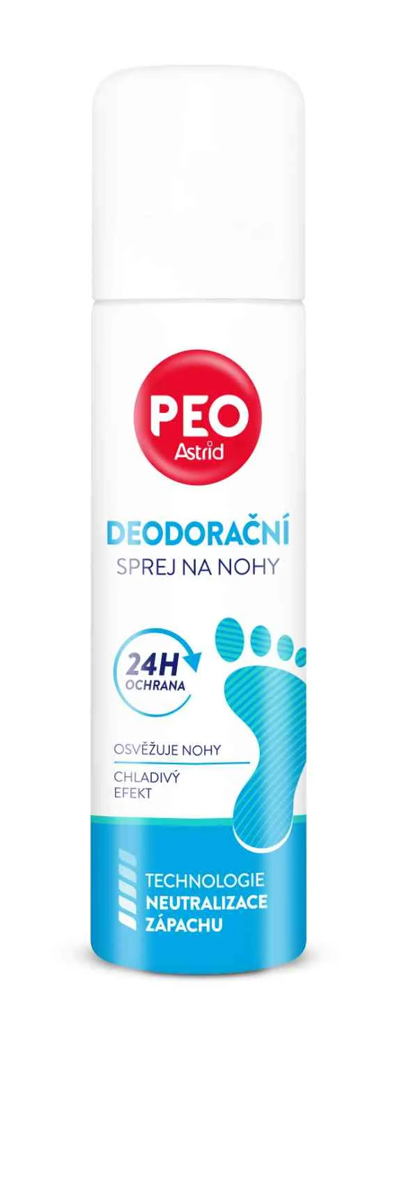 PEO Deodoračný sprej na nohy 150 ml