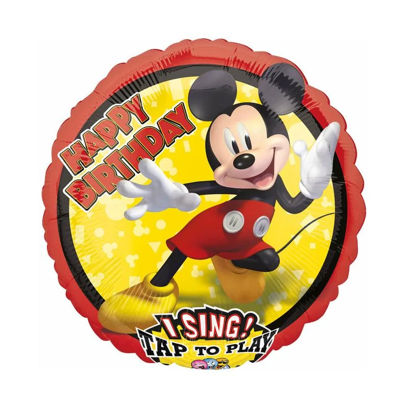 Amscan Spievajúci fóliový balón Mickey Mouse 71cm