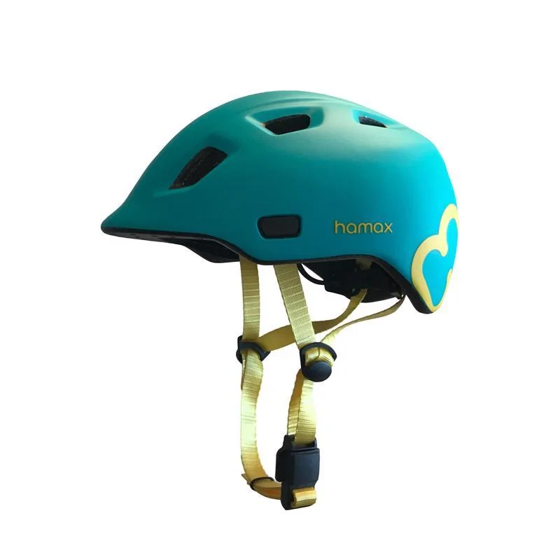 HAMAX Cyklohelma Thundercap Turquoise/Yellow 52-57