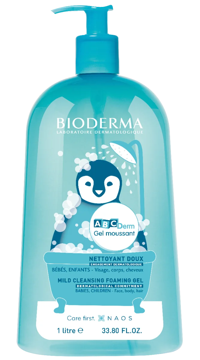 BIODERMA ABCDerm Gel moussant