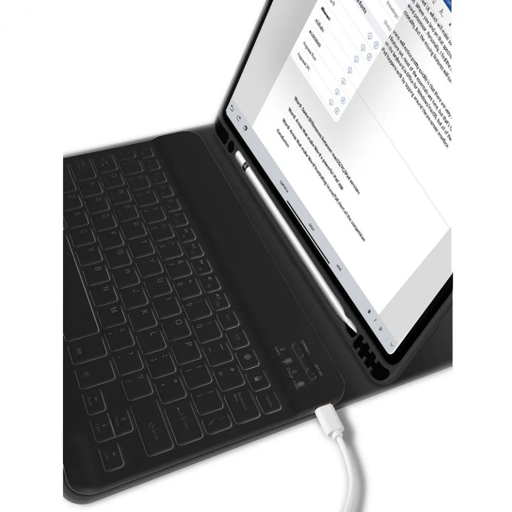 Tech-Protect SC Pen puzdro s klávesnicou na iPad 10.9'' 2022 čierne