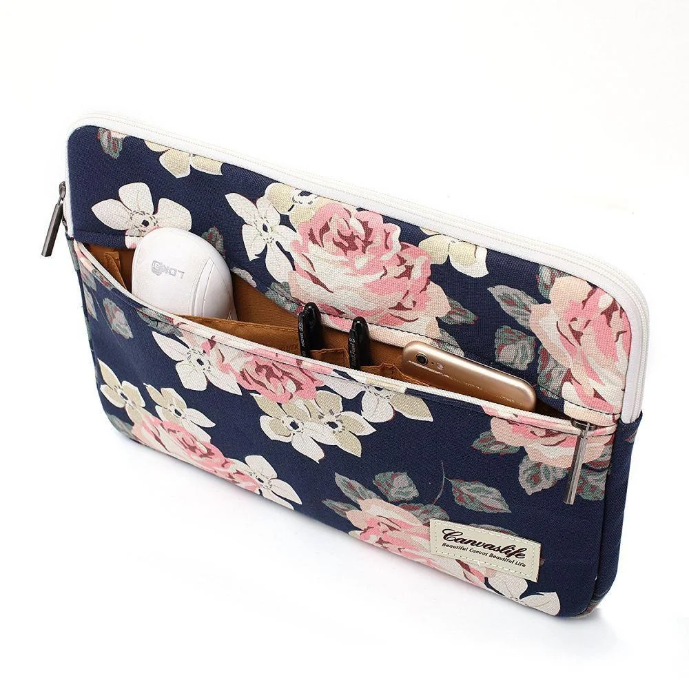 Canvaslife Sleeve taška na notebook 13-14'', navy rose 