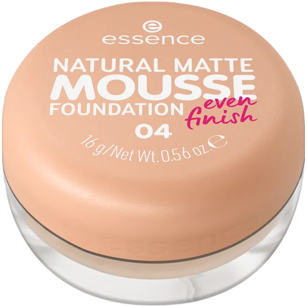 essence penový make-up NATURAL MATTE MOUSSE 04