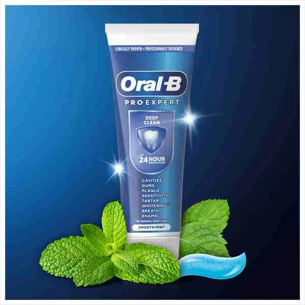 Oral-B Pasta Pro Expert 24h protection Deep clean 1x75ml, zubná pasta