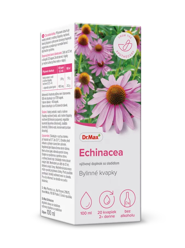 Dr. Max Echinacea kvapky 1×100 ml