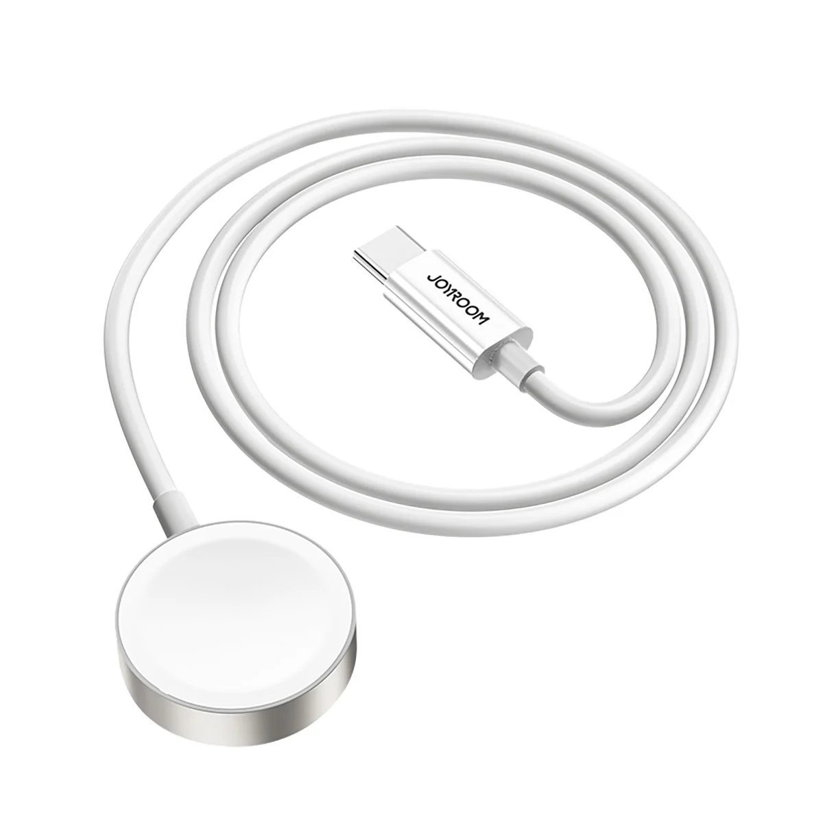 Joyroom Magnetic bezdrôtová nabíjačka na Apple Watch USB-C 2.5W Biela