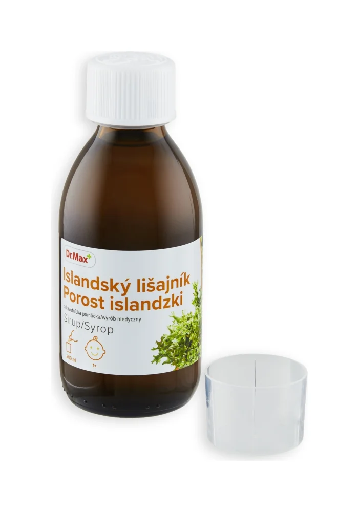 Dr. Max Islandský lišajník 1×200 ml, sirup