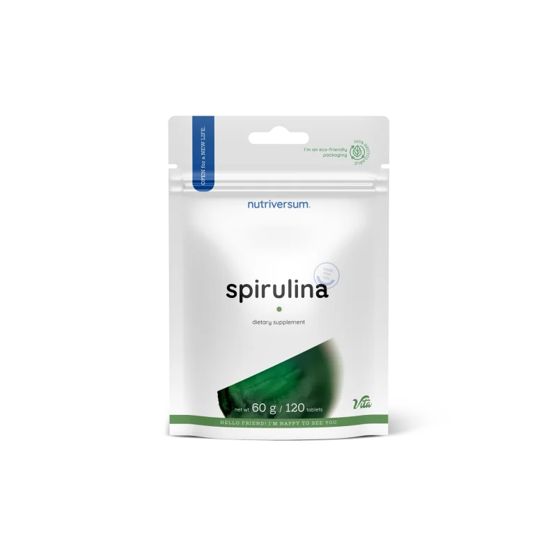 Nutriversum - VITA - SPIRULINA 120 tabliet