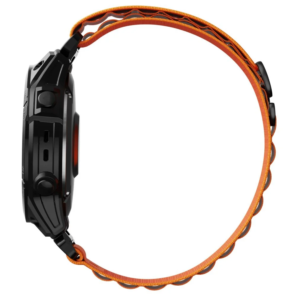 Tech-Protect Nylon remienok na Garmin Fenix 3 / 5x / 6x / 6x Pro / 7x orange