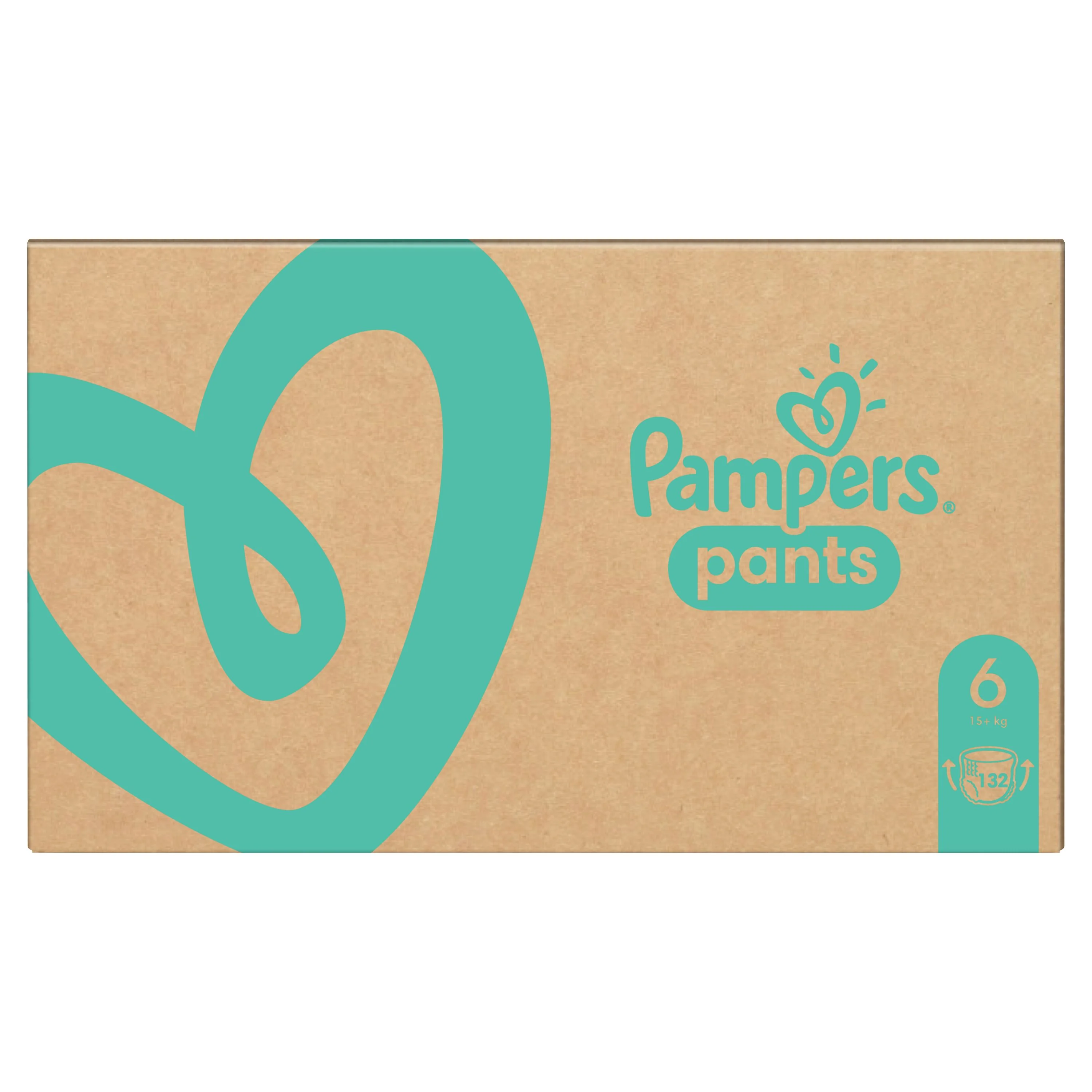 Pampers Pants MP S6 132ks (15+kg) 1×132 ks, detské plienkové nohavičky