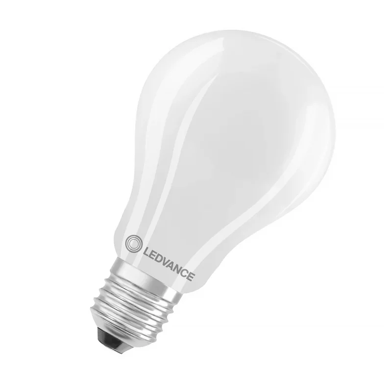 Žiarovka LEDVANCE LED CLA150 E27 17W/840 FILAMENT GLFR matná