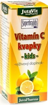 JutaVit Vitamín C kvapky - kids