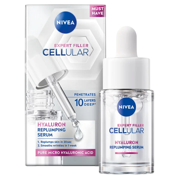 Nivea Cellular Expert Filler Hyalurón sérum 15