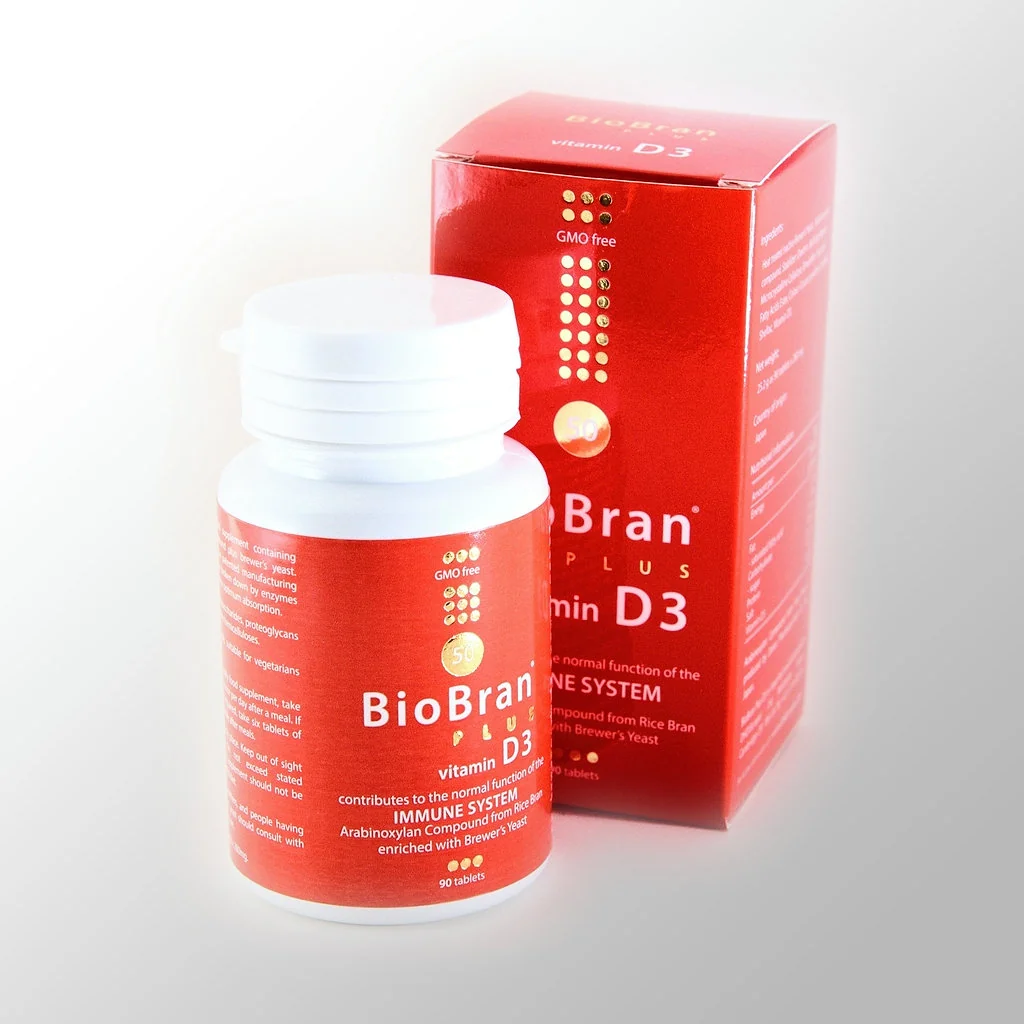 BioBran Plus vitamín D3