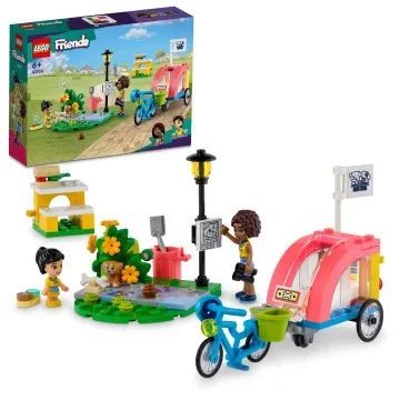 LEGO® Friends 41738 Záchrana psa na bicykli 1×1 ks, lego stavebnica