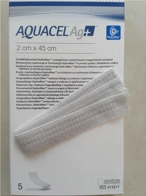 AQUACEL Ag+ krytie na rany, výplň