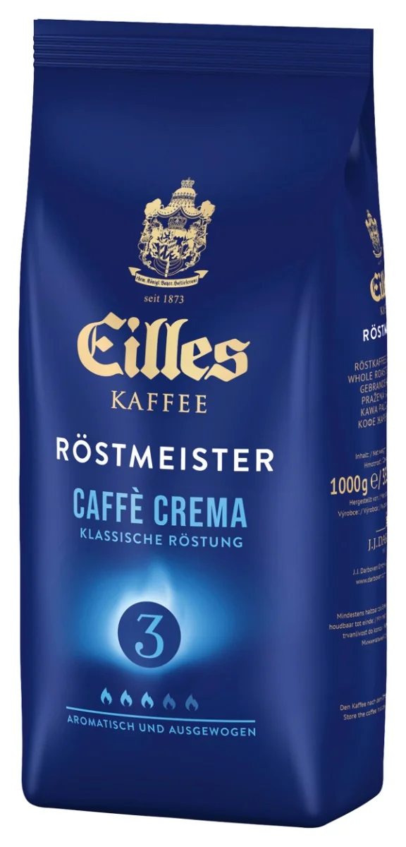 EILLES KAFFEE RÖSTMEISTER CAFÉ CREMA - ZRNO