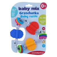 Detské hrkálka Baby Mix farebný osmička