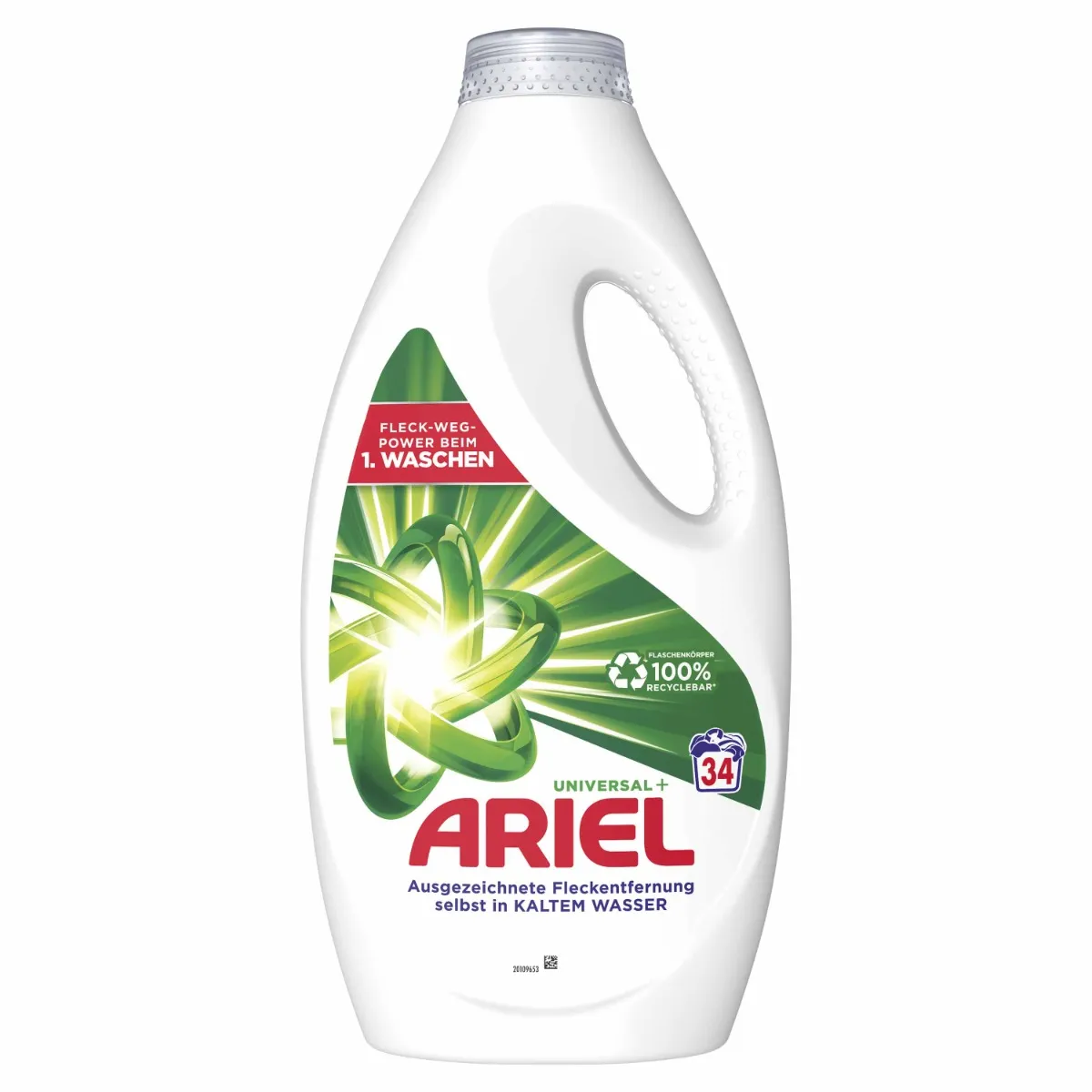 ARIEL GEL 1.7L/ 34PD BRILLIANT CLEAN UNIVERSAL+ 1×1700 ml, gél na pranie