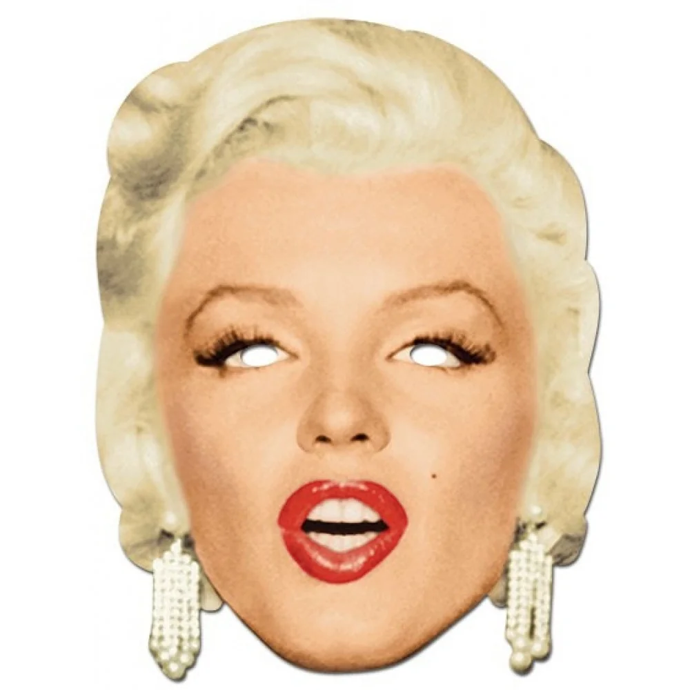 Marilyn Monroe Diamonds Card Mask - maska na tvár 2ks-MOVEO