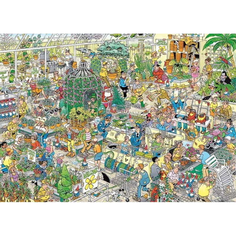 Jumbo Jan van Haasteren - Puzzle The Garden Centre, 1000 dielikov 