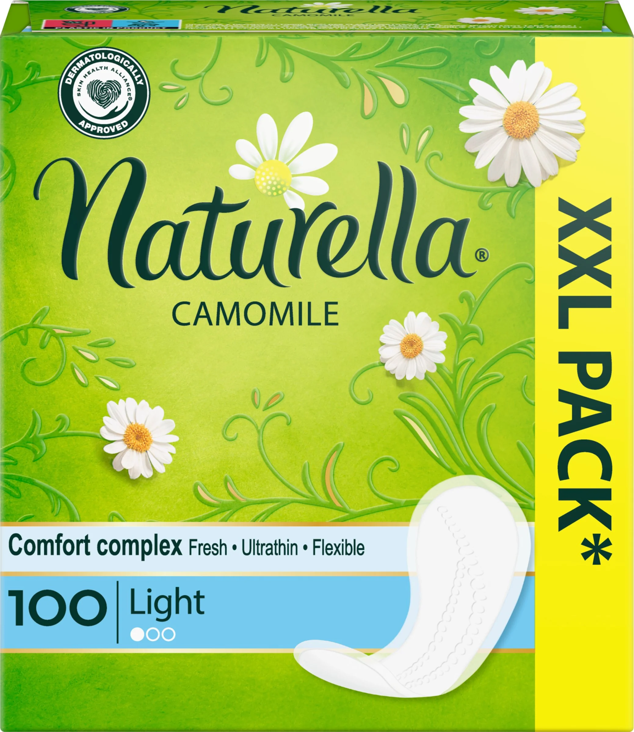 Naturella Intimky 100ks Camomile Light