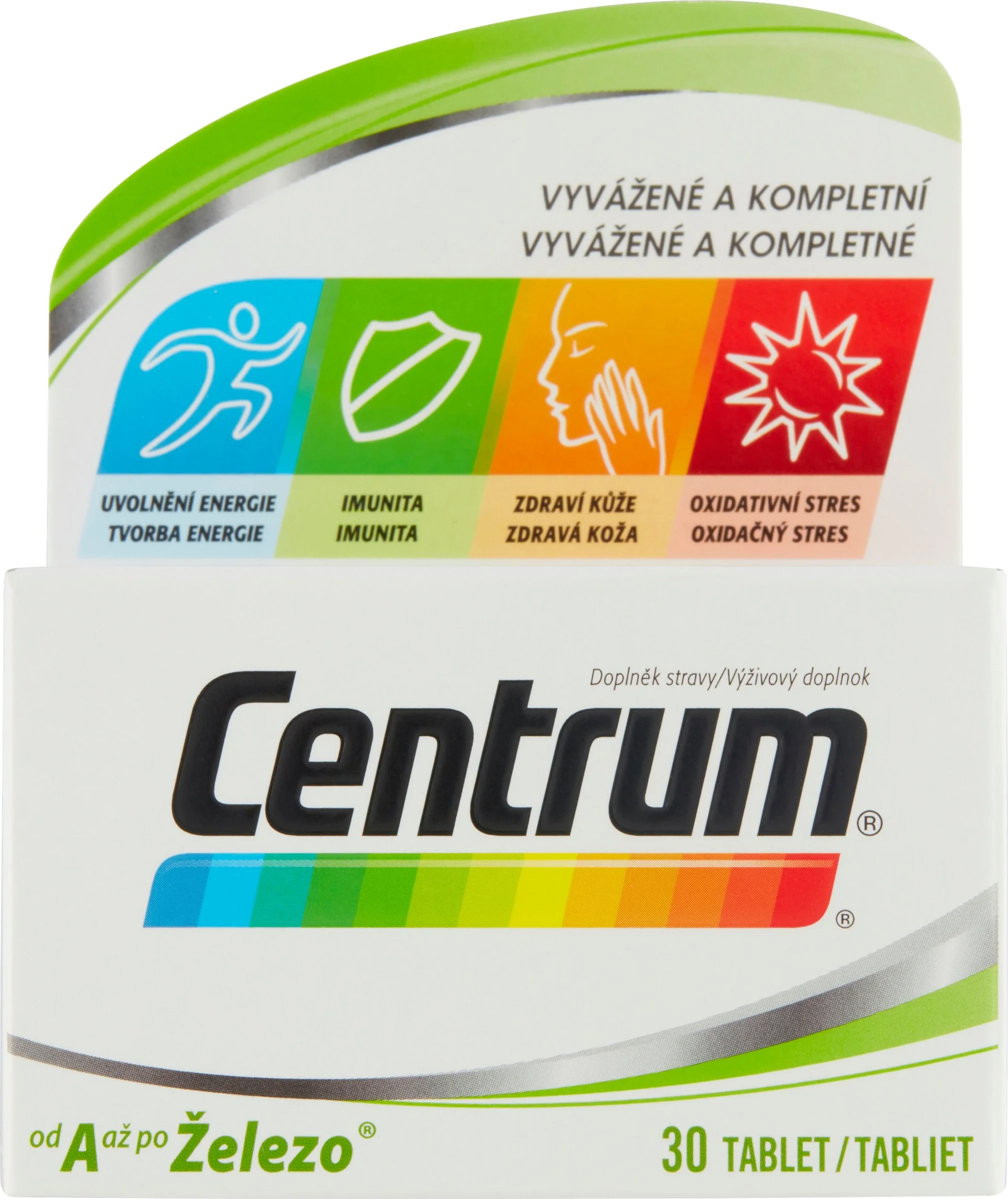 CENTRUM A-Z 1x30 tbl, multivitamín s vitamínmi a minerálmi