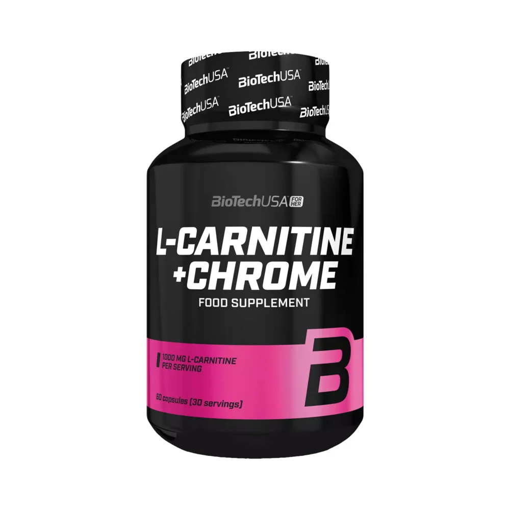 BioTech USA L-Carnitine + Chrome For Her 60 kapsúl