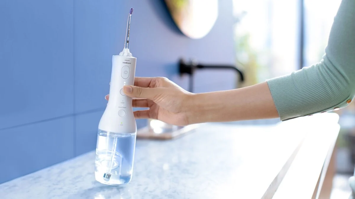 Philips - Prenosná ústna sprcha Philips Sonicare Power Flosser 1×1 ks, prenosná ústna sprcha