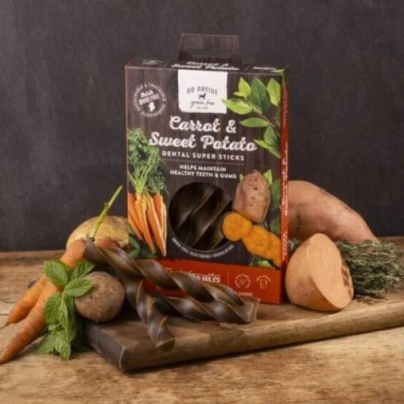 GO NATIVE Super Dental Carrot and Sweet Potato 150g 