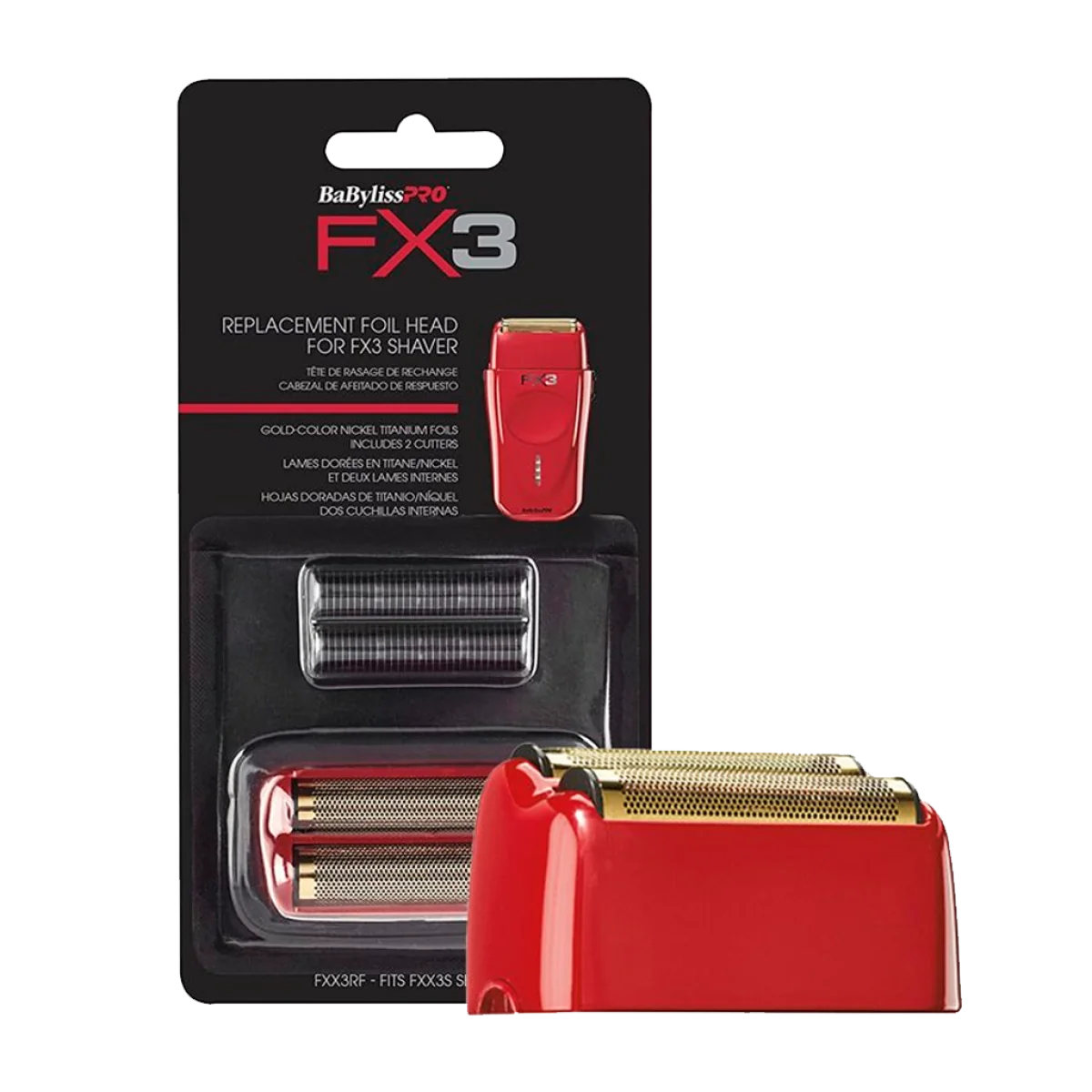 Náhradná fólia BaByliss Pro Replacement Foil for FX3 red shaver 