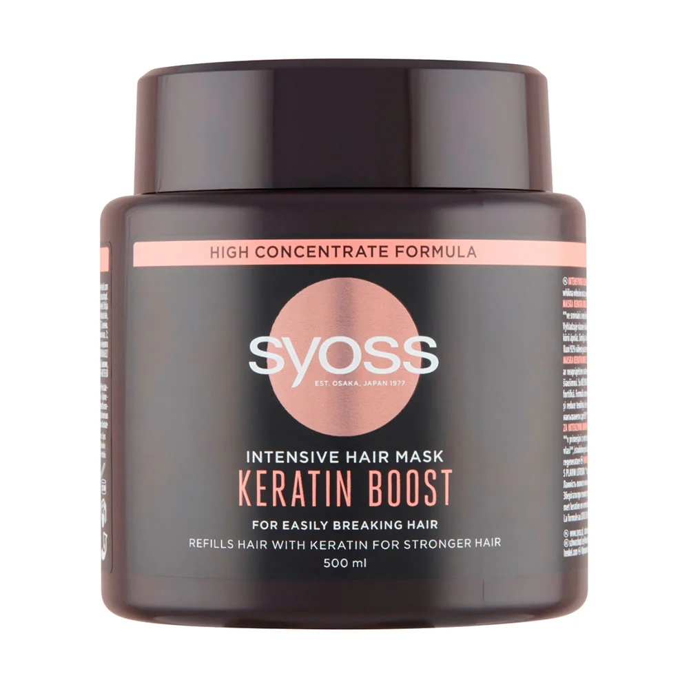 Syoss intenzívna maska na vlasy Keratin Boost