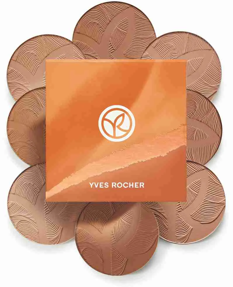 Yves Rocher Bronzujúci púder COULEURS NATURE 1×1 ks, púder