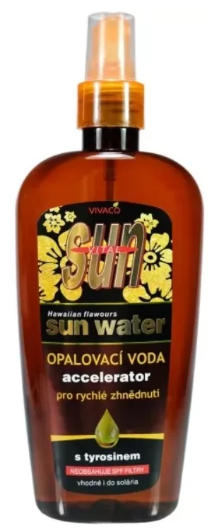 SUN voda ACTIVE BRONZ - s TYROSINOM a akcelerátorom 1×300 ml, opaľovacia voda na pleť