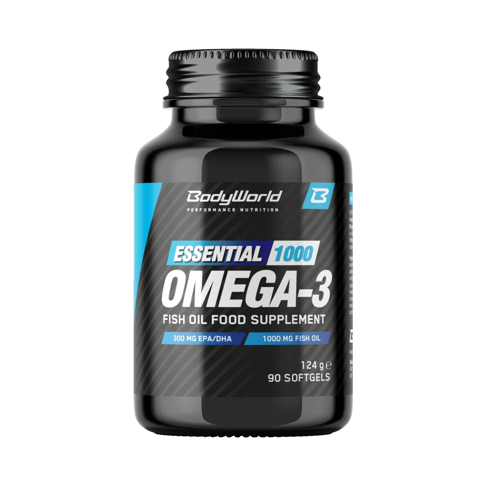 BodyWorld Essential Omega-3 1000 mg 90 kapsúl