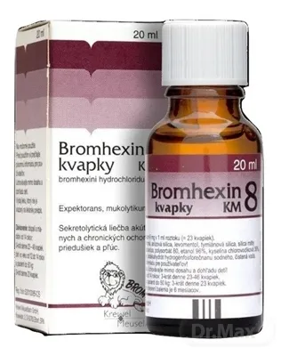 BROMHEXIN 8-KVAPKY KM