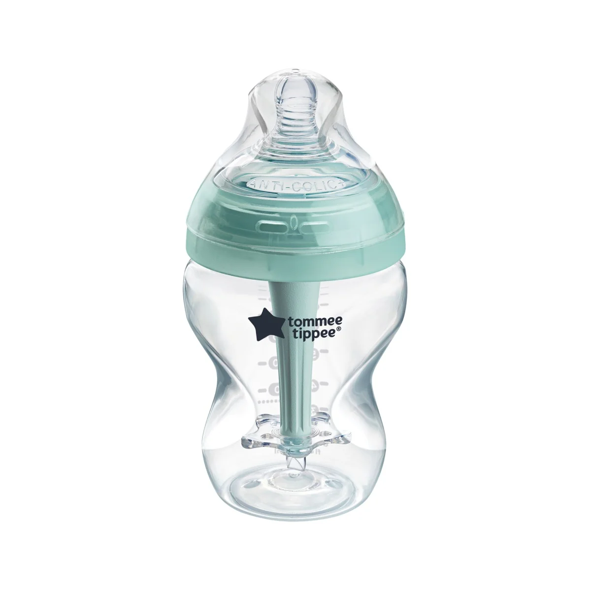 Tommee Tippee ADVANCED ANTI-COLIC Samosterilizačná Dojčenská Fľaša Pomalý Prietok 260 ml 0m+ 1×1 ks, dojčenská fľaša