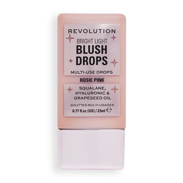 Revolution, Bright Light Blush Drops Pink Rosie 1×23 ml, tvárenka